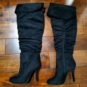 Knee High Black Boots